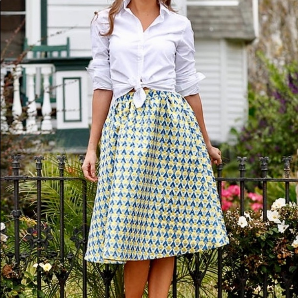 Shabby Apple Mardi Gras Skirt